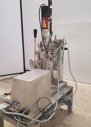 Used 3 LITER ESCO LABOR DUAL AGITATED VACUUM LAB MIXER - S/S - JACKETED