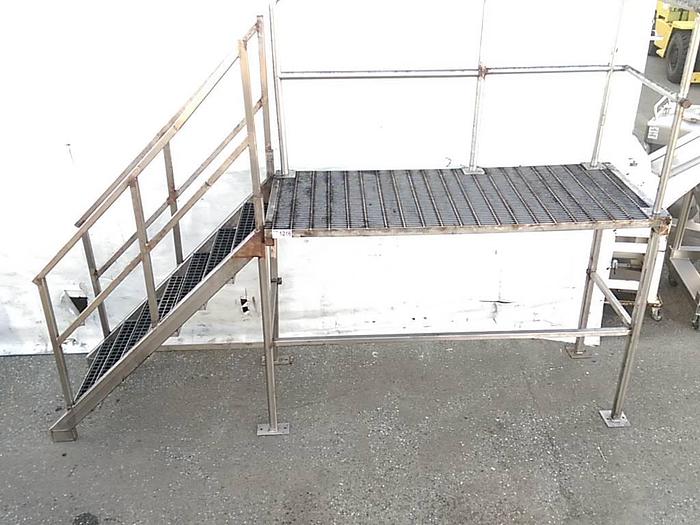 Used Stainless Steel Stair Platform