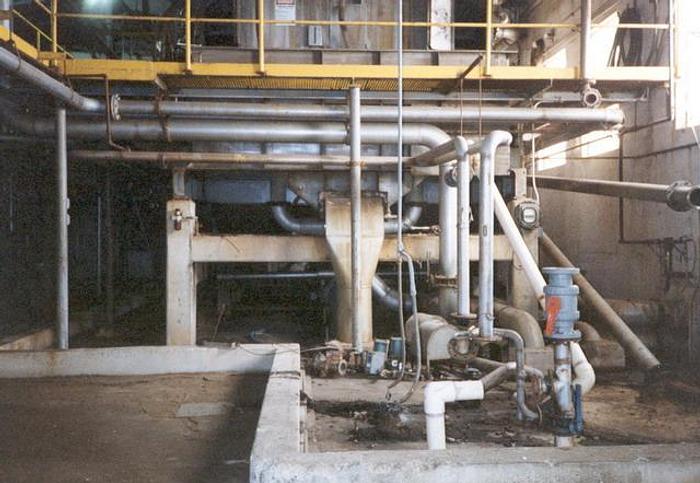 Used Rauma-Repola PW 3036 Pressure Washers, 150 Admt/D, Process Si/Ca #11204