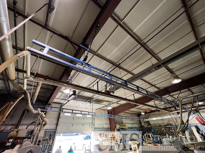 Used Gorbel 500 Lbs Ceiling Mounted Hoist