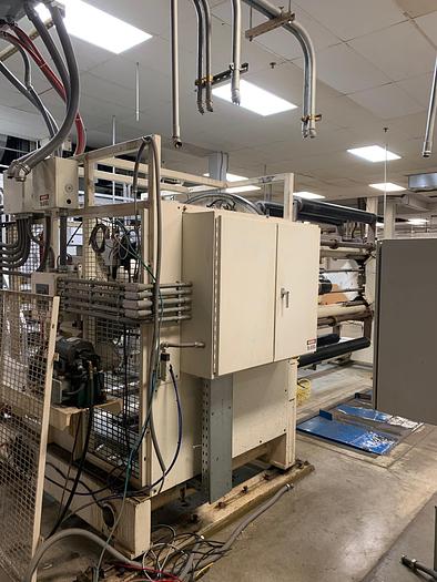 Used 66" GEOMETRICS TURRET REWINDER 40" OD CAPACITY - PENDING LS