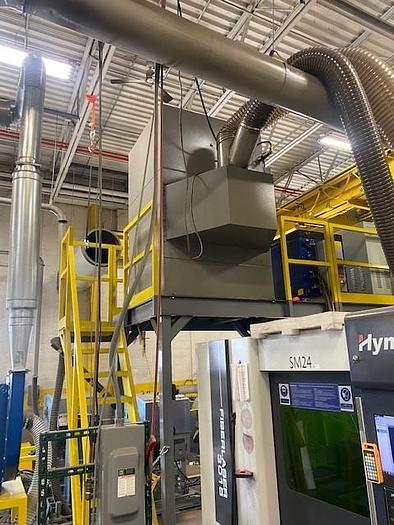 Used 2018 HYMSON HF3015B-3000 FIBER LASER CUTTING  MACHINE
