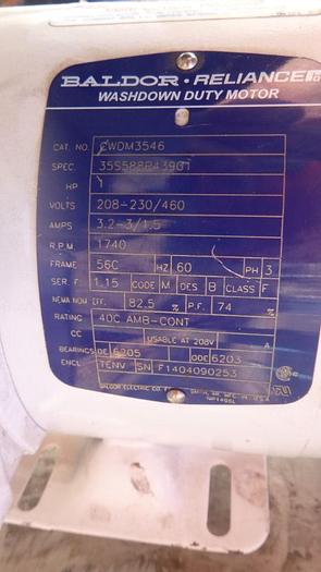 Used Conveyor, Belt, 28" X 12'6", S/st, 2 HP #S743514