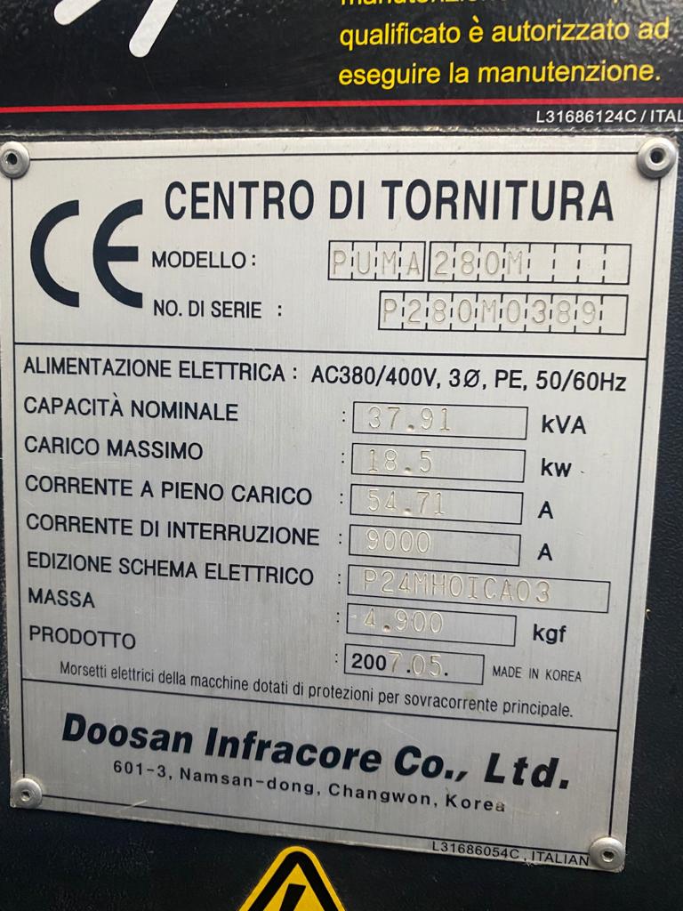 Usato 2007 Doosan PUMA 280M