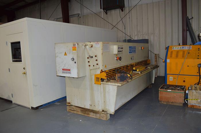 U.S. INDUSTRIAL MACHINERY SHEAR, MODEL US 1025 10' X .25