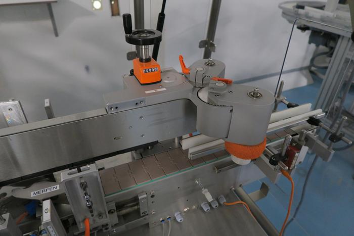 Used Herma Bottle Labeller