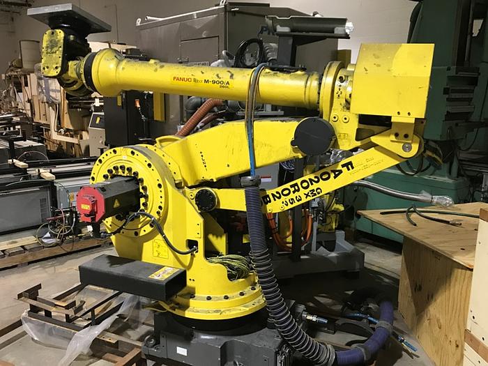 Used FANUC M900iA/260L 6 AXIS CNC ROBOT WITH R30iA CONTROLLER