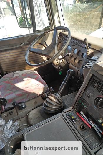 Used 1990 Iveco Turbostar 190-36 6X2 flatbed truck.