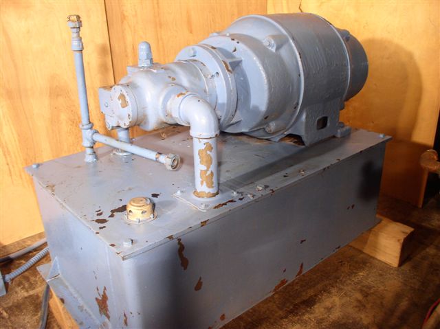 Used 15 HP Hydraulic System Louis Allis Motor