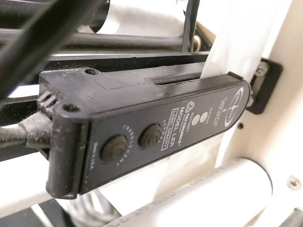 Used Take-a-Label Wipe On Labeler