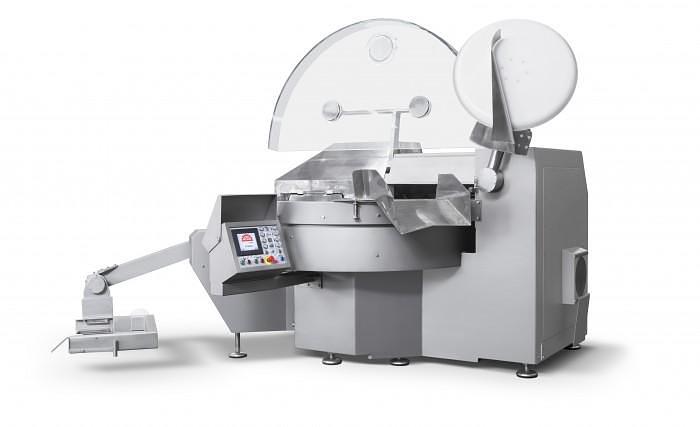 Roser Model CT 500VE Vacuum Industrial Bowl Chopper with Loader/Unloader