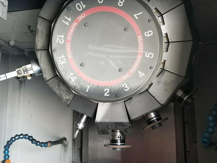 Used 2016 Brother TC-S2DN CNC Tapping Center 5-Axis CNC Yukiwa TNT100L Rotary Table