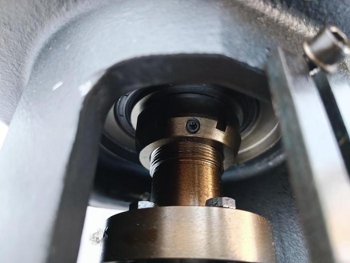 Kugelgewindetrieb mit Motorglocke, Lagerung und Kupplung, D50x680mm, , neuwertig