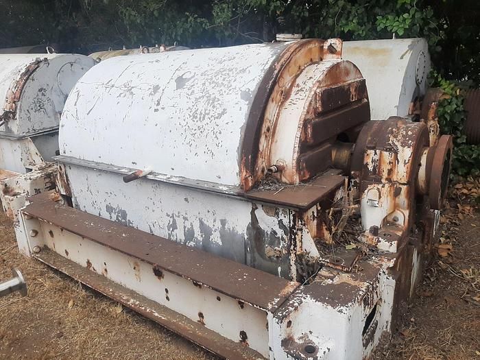 Used Centrifuge, Decanter, Bird, 40" X 60", 125 HP, S/st, #S188680