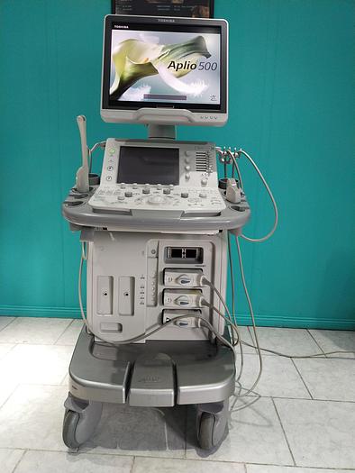Gebraucht Toshiba Aplio 500 Ultraschallgerät