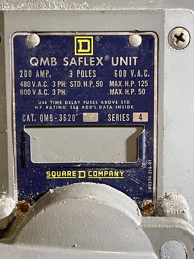 Used Square D QMB—3620 Ser 4