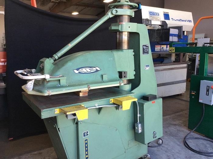 Used Michel Simard Ltd MK.1 Die Cutting Clicker Press