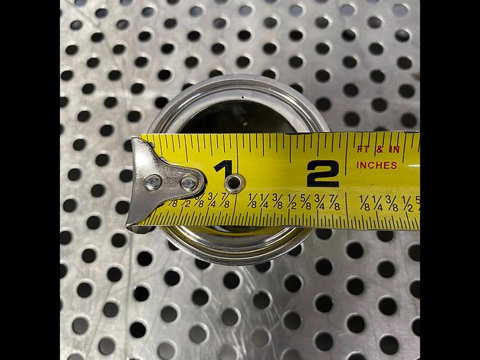 Used Stainless Steel  C45MPS-1/4-SFY-316L-PM Spring Loaded Check Valve