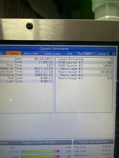 Used 2017 HAAS VF-3YT 5-Axis CNC Vertical Machining Center