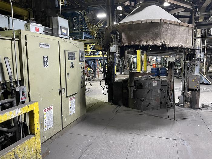 Used 2015 AJAX TOCCO PACER-T HIGH FREQUENCY ELECTRIC MELTING FURNACE