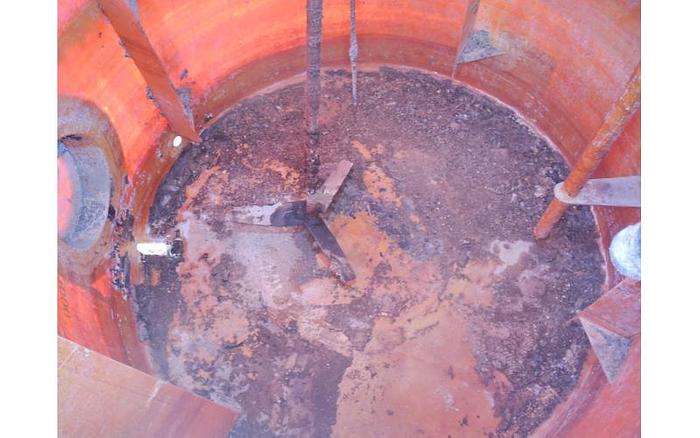 D'occasion USED 4800 GALLON TANK, FIBERGLASS