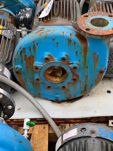 Used Goulds 4'' x 3'' Mild Steel Centrifugal Pump