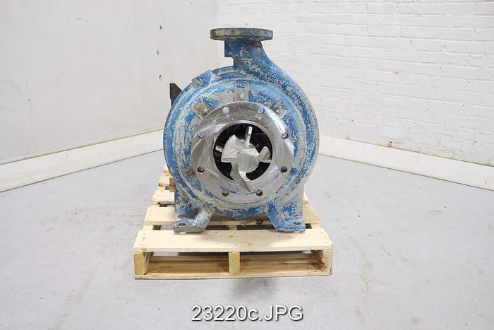 Used Goulds 3500 Pump, Medium Consistency, 4X8X18 #23220
