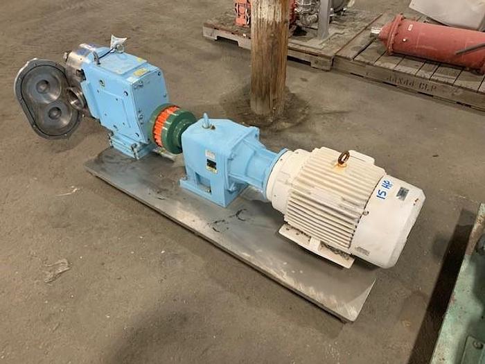 Used Waukesha Model 220 Positive Displacement Pump
