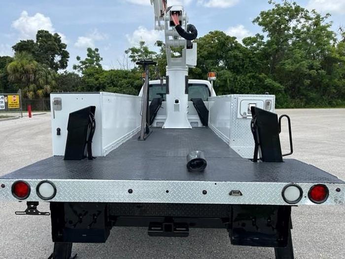 Used Versalift 41ft Material Handler Bucket Boom on 2010 Ford F550 4x4 Reg Cab Utility Truck - C25254