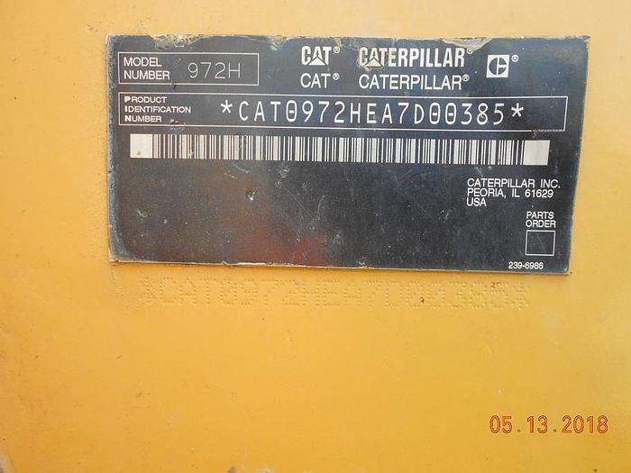 Used 2008 CATERPILLAR 972H