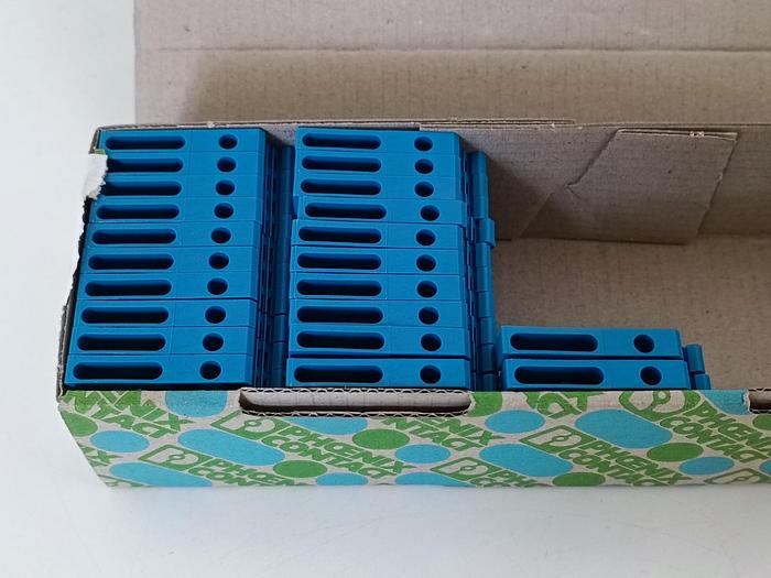 25 Stück Trennklemme, Reihenklemme, UKN 5 BU, Phönix neu