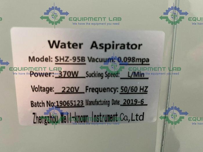 Used 50 Liter  Rotary Evaporator w/ DLSB Chiller, Water Aspirator & Glassware