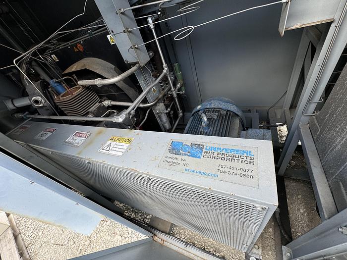 Used Universal  CNG Compressor, 40 HP, Flow Rate 57 SCFM, Inlet 7 psi to 5000 psi