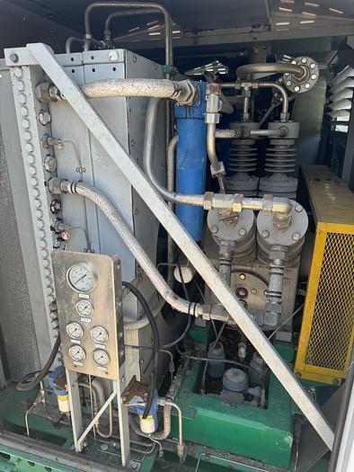 Used 2001 Greenfield / Sulzer CNG Compressor C4U117, 30 to 4500 psi at 196 SCFM flow rate