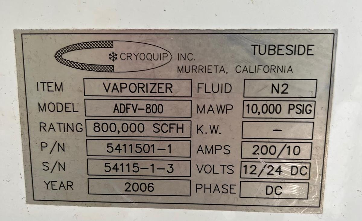 Used Nitrogen Pumper