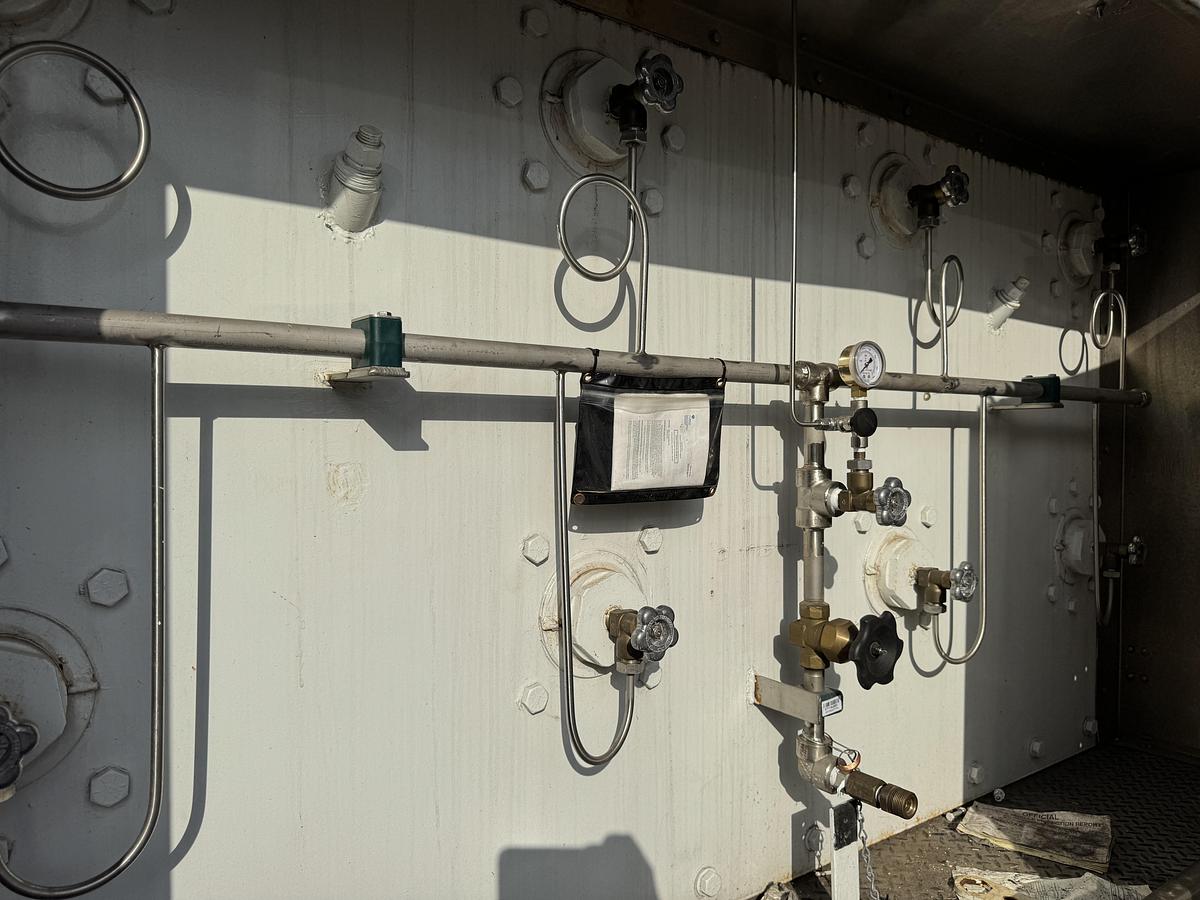 Used Fiba DOT-3AAX-2400 Trailer T-291 Argon 2658psi 340WCF