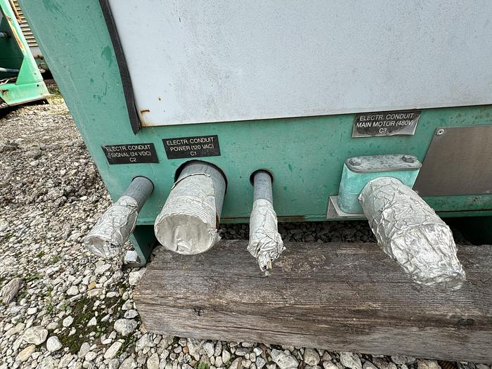 Used 2003 Greenfield / Sulzer CNG Compressor B65 -4/6NG, inlet 3-15 psi outlet 4500 psi capacity 83-110 SCFM