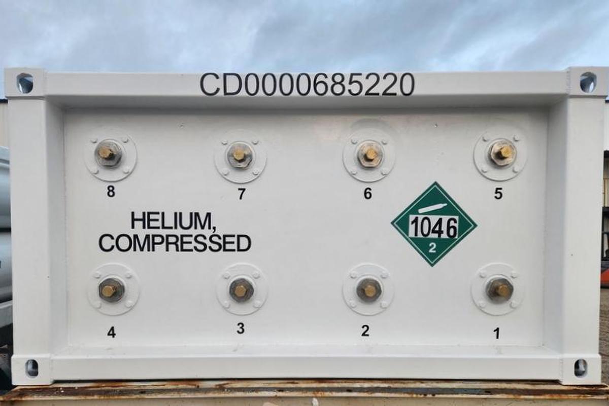 Used DOT-3T-3150  20 ft ISO  Container  Helium, Nitrogen, Argon