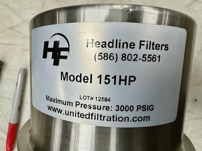 Stainless Steel Process Filter Housing - 3000 psi