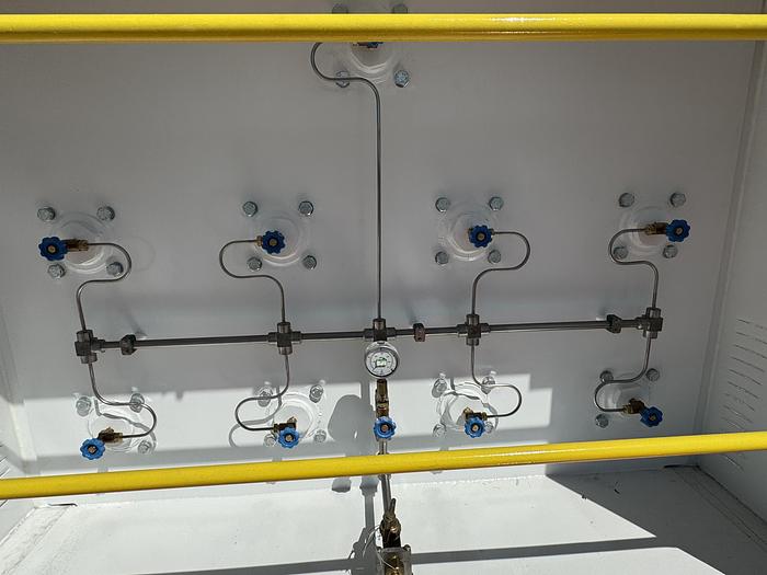 Used Brand NEW - Helium Tube Skid - 160,000 SCF at 3161 PSI. 40ft trailer with 34K GVWR 