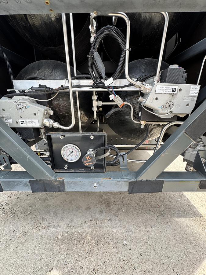 Used H2 Storage 350 Bars / Truck Mount Compressed Hydrogen Gas Fuel Supply System