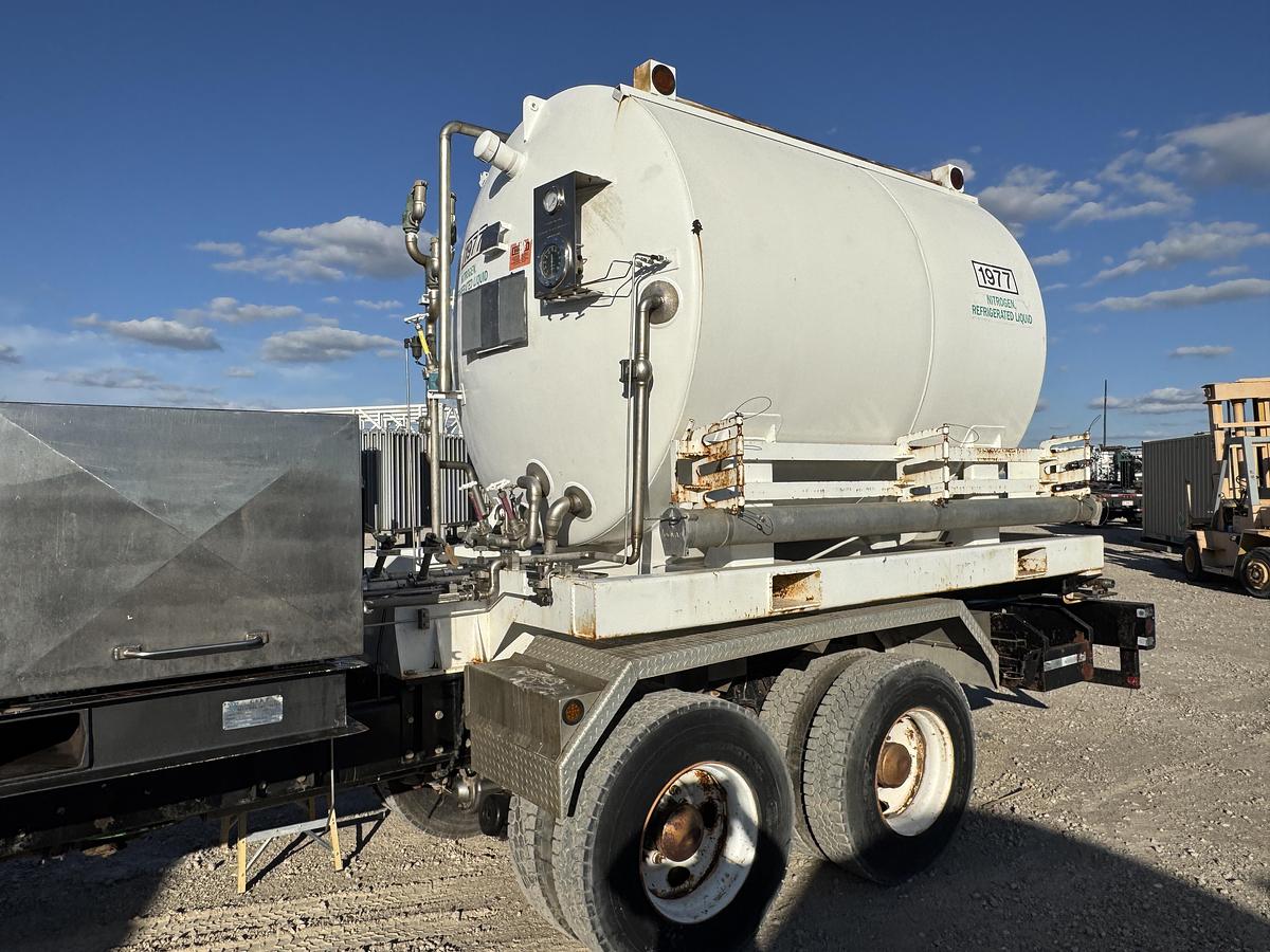 Used CS&P Nitrogen Pumper Skid 40,000 SCFH / 6,000 PSIG Pump and Cryotank and Vaporizer