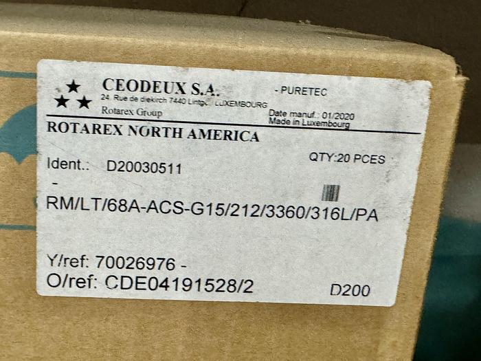 Gas Valve CGA350 - 3360 psi 316L - D20030511 Brass Sold by cases (20 units in a case)