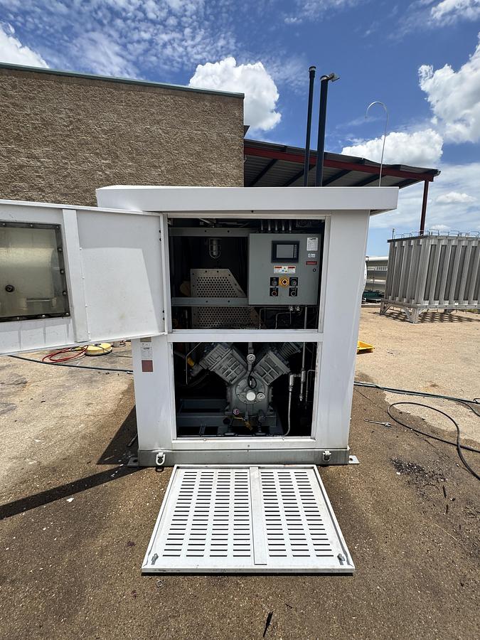 Used Complete CNG Fill Station Package – 50 HP / 75 SCFM @ 9 PSI Inlet to 5,000 PSI
