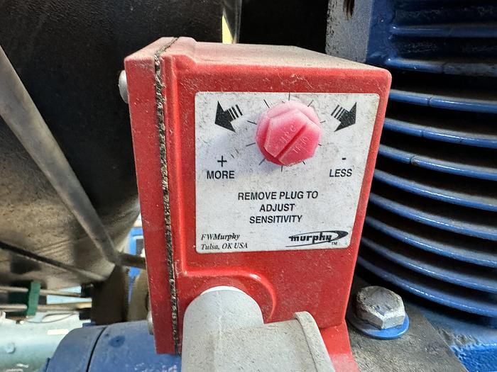 Used RIX 4VX SERIES 40HP Helium compressor 60 scfm 50 psi to 3300 psi