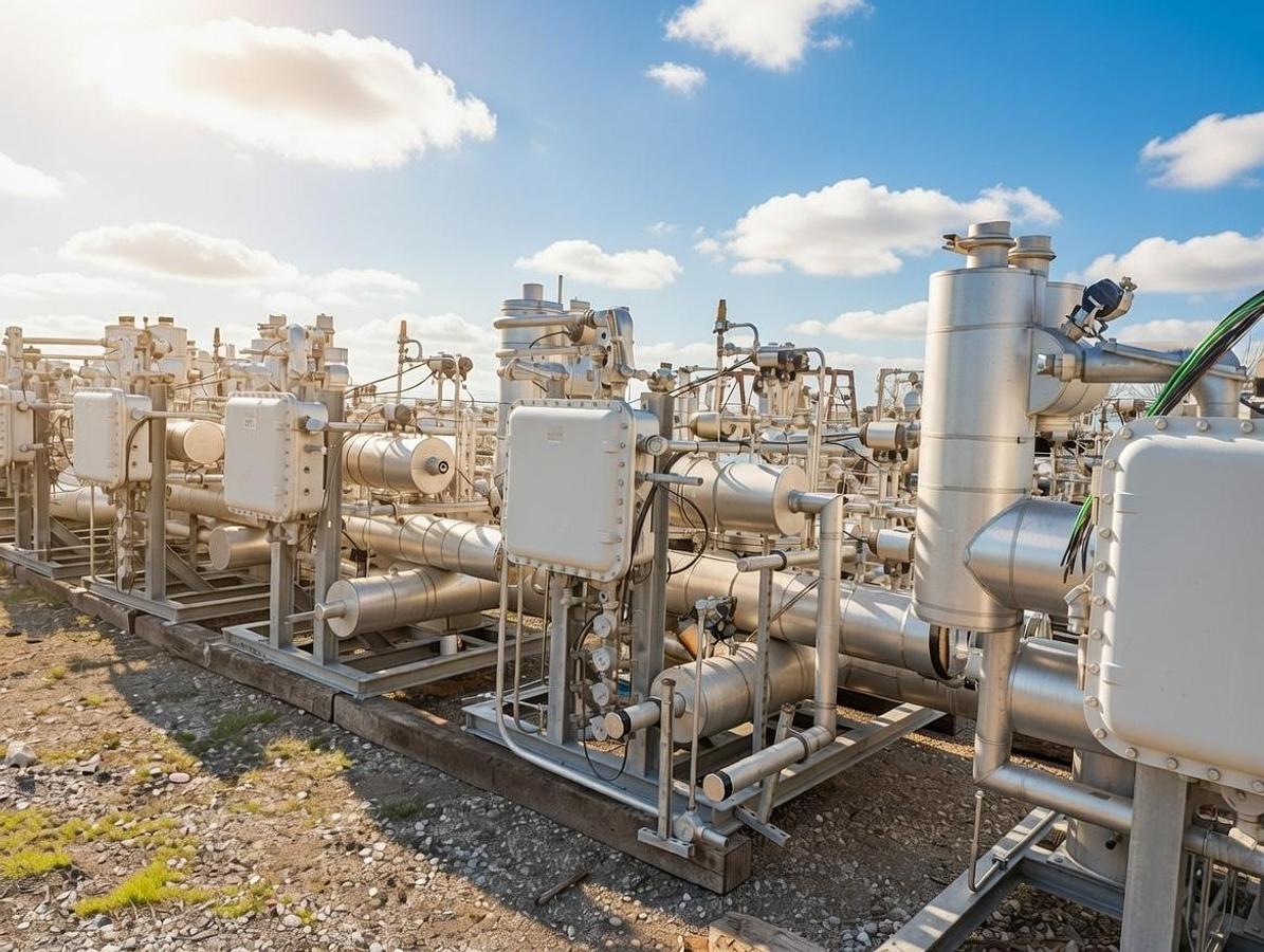 Used Cryogenic Double Boost Pump Skid with Cryogenic Industries TC34 Pump (LN2 / LAR / LNG)