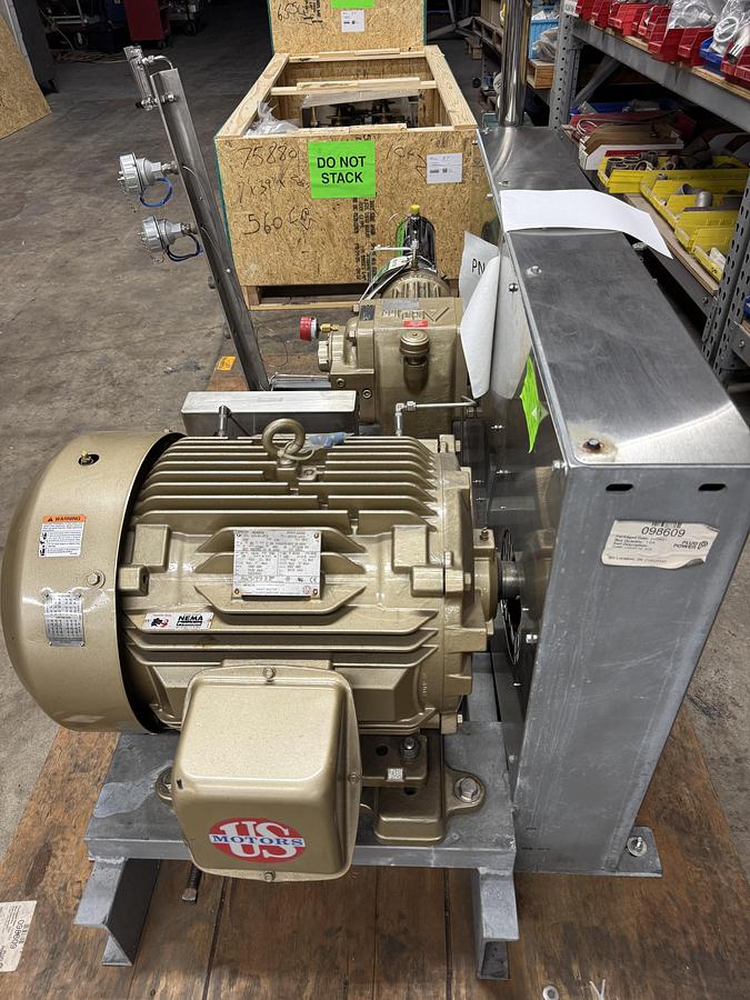 Nikkiso - ACD SGV Liquid Hydrogen Cryogenic Pump LH2, LIN, LAR 7000 PSI, 3.1- GPM Flow 40HP