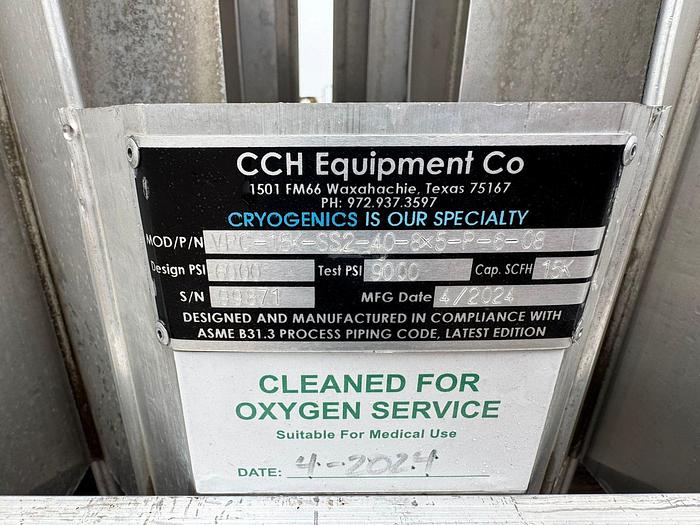 2022 Mobile Cryogenic Gas Trailer with Storage and Regasification