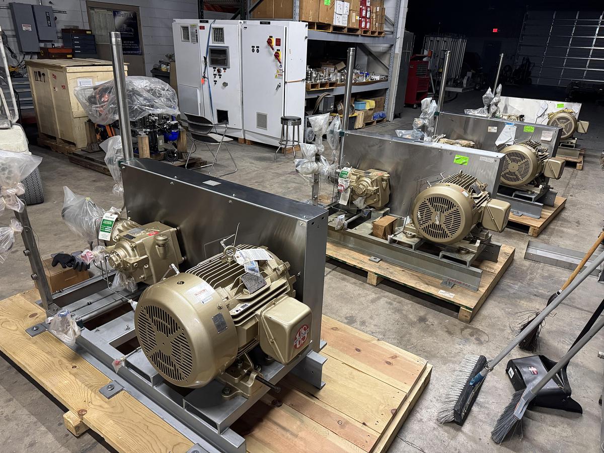 Brand New Nikkiso - ACD 1 SGV Cryogenic Pump, 10 to 7000 psi, 3.1- GPM Flow, 40HP Liquid Hydrogen LH2, LIN, LAR