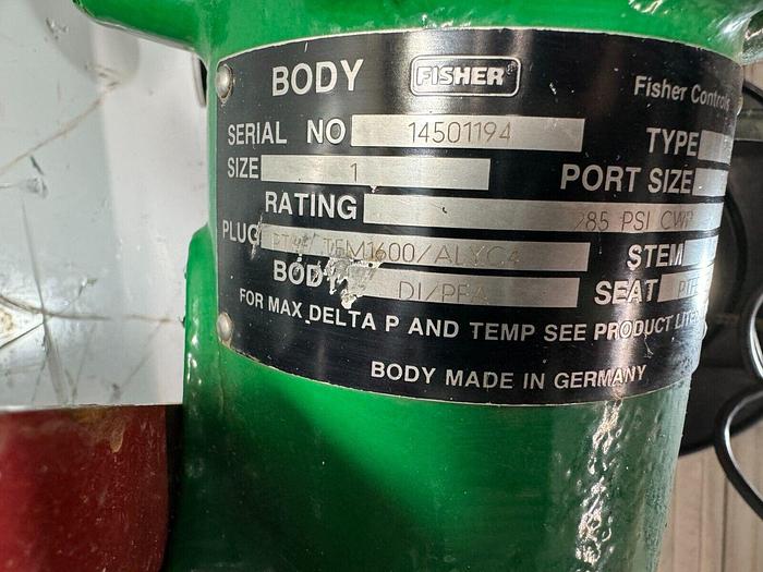 Used Fisher Size 30 Spring-Opposed Diaphragm Actuator | 3/4" Travel | 3–15 PSI Range